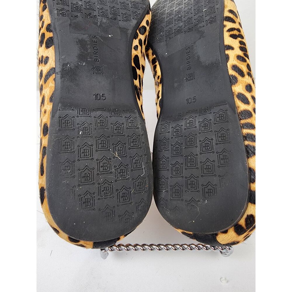 Birdies Leopard Calf Hair Starling Flats Loafers Slip On Shoes Size 10.5 - Picture 8 of 8